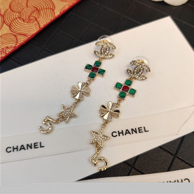 Ch*el earrings